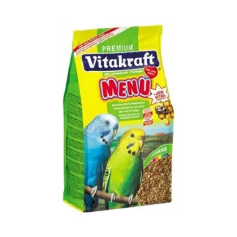 Vitakraft Yüksek Kaliteli Kabuklu Ballı Vitaminli Muhabbet Kuşu Yemi 1 kg