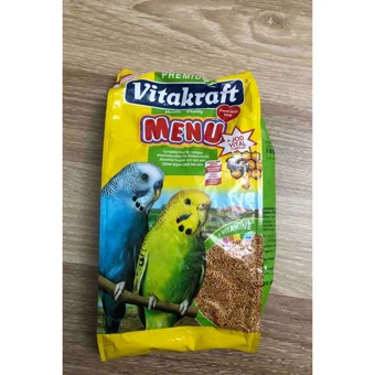 Vitakraft Yüksek Kaliteli Kabuklu Ballı Vitaminli Muhabbet Kuşu Yemi 1 kg