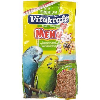 Vitakraft Yüksek Kaliteli Kabuklu Ballı Vitaminli Muhabbet Kuşu Yemi 1 kg