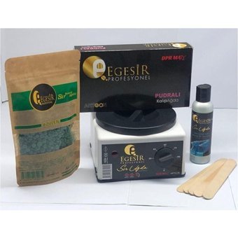 Ege Sir Profesyonel 1+1 Boncuk Ağda Makinesi + Boncuk Ağda + Kalığ Ağda + Temizleme Yağı + Spatula + Ağda Bezi