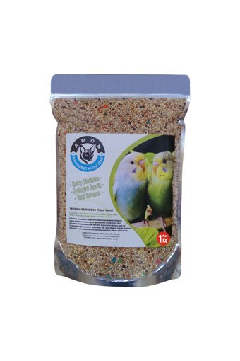 Amon Özel Tasarım Kabuklu Karışık Muhabbet Kuşu Yemi 1 kg