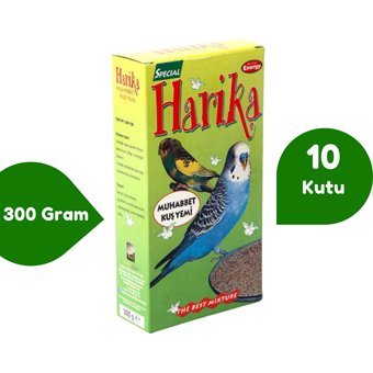 Energy Harika Kabuklu Sade Muhabbet Kuşu Yemi 10x300 gr