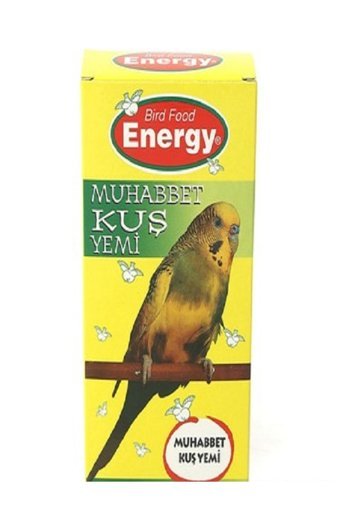 Energy Kabuklu Sade Vitaminli Muhabbet Kuşu Yemi 20x300 gr