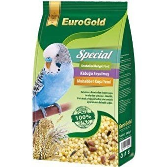 Eurogold Specıal Kabuksuz Karışık Vitaminli Muhabbet Kuşu Yemi 500 gr