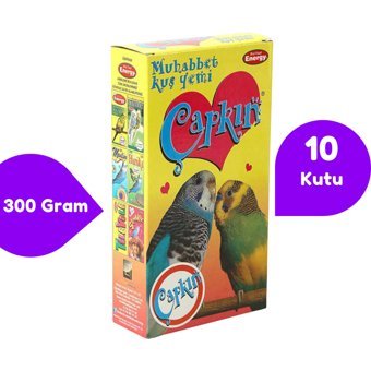 Energy Çapkın Kabuklu Sade Muhabbet Kuşu Yemi 10x300 gr