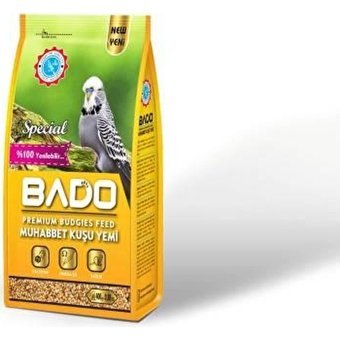 Bado Premium Kabuklu Karışık Vitaminli Muhabbet Kuşu Yemi 400 gr