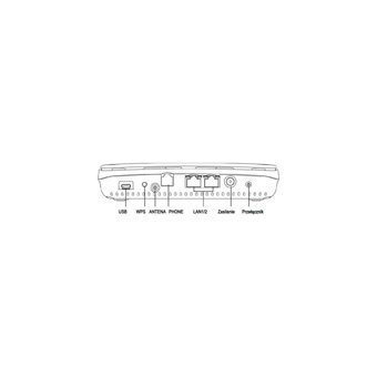ZTE MF612 2.4 GHz Single Band Router