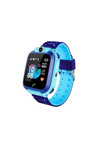 ACL 44 mm Silikon Kordon Kare Kameralı Sim Kartlı Çocuk Akıllı Saat Mavi