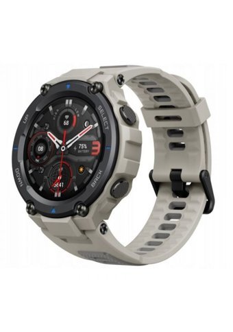 Amazfit T-Rex Pro RTOS Su Geçirmez 47.7 mm Silikon Kordon Yuvarlak Erkek Akıllı Saat Gri