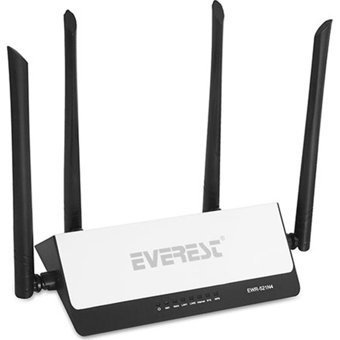 Everest EWR-521N4 2.4 GHz 300 Mbps Single Band Router