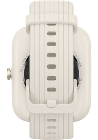 Amazfit Bip 3 Pro Zepp OS Su Geçirmez 44.12 mm Silikon Kordon Kare Unisex Akıllı Saat Krem
