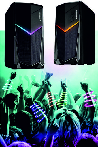Rampage RMS X7 Spectra USB Kablolu Kablosuz 1+1 Bilgisayar Hoparlörü