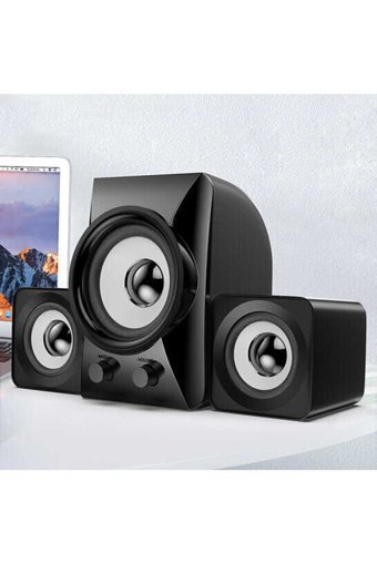 Soaiy SA C1 USB Kablolu Mini 2+1 Bilgisayar Hoparlörü