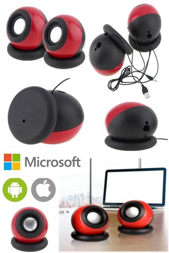 Utelips USB Kablolu 1+1 Bilgisayar Hoparlörü