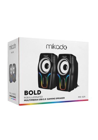 Mikado MDS25 Bold USB Kablolu 1+1 Bilgisayar Hoparlörü