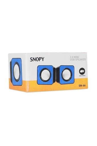 Snopy SN66 USB Kablolu 1+1 Bilgisayar Hoparlörü Mavi