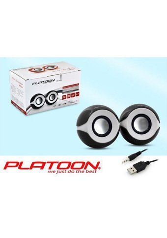 Platoon PL4118 USB Kablolu 1+1 Bilgisayar Hoparlörü