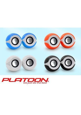 Platoon PL4118 USB Kablolu 1+1 Bilgisayar Hoparlörü