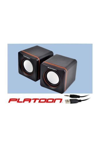 Platoon USB Kablolu 1+1 Bilgisayar Hoparlörü