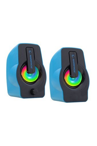 Rampage RMS G7 Falsetto USB Kablolu 1+1 Bilgisayar Hoparlörü Mavi