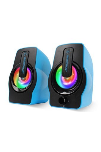 Rampage RMS G7 Falsetto USB Kablolu 1+1 Bilgisayar Hoparlörü Mavi