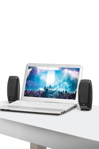 Logitech USB Kablolu 1+1 Bilgisayar Hoparlörü