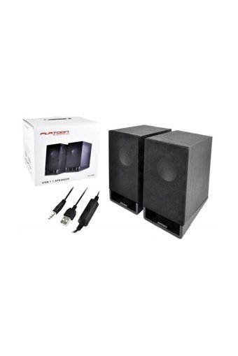 Platoon PL4000 USB Kablolu 1+1 Bilgisayar Hoparlörü