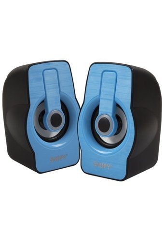 Snopy SN X23 USB Kablolu 1+1 Bilgisayar Hoparlörü Mavi Siyah