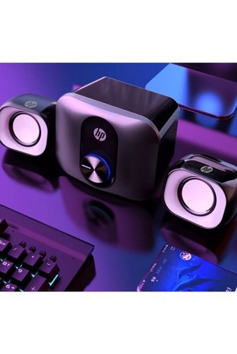 Hp DHS2111S USB Kablolu Mini 1+1 Bilgisayar Hoparlörü