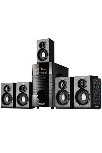 Mikado MD856 USB Kablolu Kablosuz Mini 5+1 Bilgisayar Hoparlörü