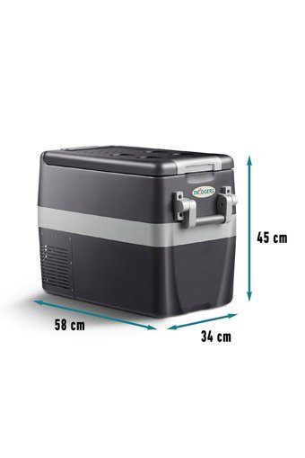 Fridgers DE40 12-24 V 40 lt Çakmaklıklı Kompresörlü Araç Buzdolabı