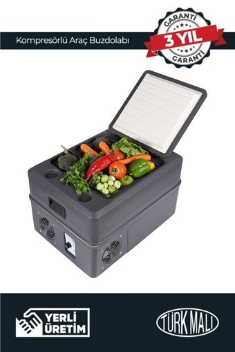 Ninkasi 4234 E 12-24 V 30 lt Çakmaklıklı Kompresörlü Araç Buzdolabı