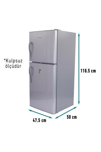 Fridgers DE108 12-24 V 108 lt Kompresörlü Tekne Karavan Buzdolabı