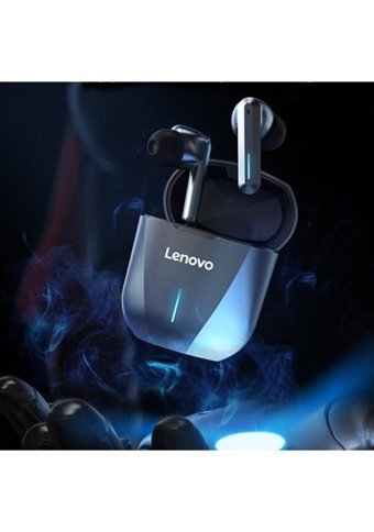 Lenovo XG01 TWS Su Geçirmez Tek Mikrofonlu Bluetooth 5.0 Silikonsuz Gürültü Önleyici Kablosuz Kulak İçi Bluetooth Kulaklık Siyah
