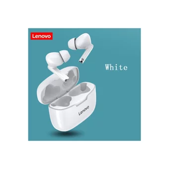 Lenovo XT90 TWS Su Geçirmez Çift Mikrofonlu Bluetooth 5.0 Silikonsuz Gürültü Önleyici Kablosuz Kulak İçi Bluetooth Kulaklık Siyah