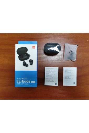 Xiaomi Redmi Earbuds Basic 2 TWS Su Geçirmez Tek Mikrofonlu Bluetooth 5.0 Silikonsuz Gürültü Önleyici Kablosuz Kulak İçi Bluetooth Kulaklık Siyah