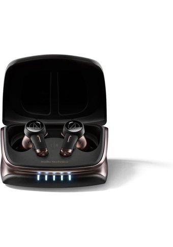 Audio Technica Ath-Twx9 Android iOS Uyumlu Tek Mikrofonlu Bluetooth 5.2 Silikonlu Kablosuz Kulak İçi Bluetooth Kulaklık Siyah