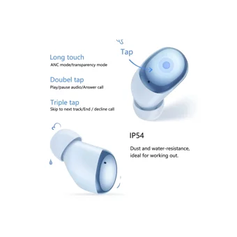 Xiaomi Redmi Buds 4 TWS Su Geçirmez Tek Mikrofonlu Bluetooth 5.2 Silikonsuz Gürültü Önleyici Kablosuz Kulak İçi Bluetooth Kulaklık Beyaz