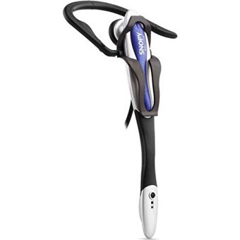 Snopy Sn-J34 Tek Mikrofonlu Silikonlu Kablolu Çengelli Bluetooth Kulaklık Beyaz