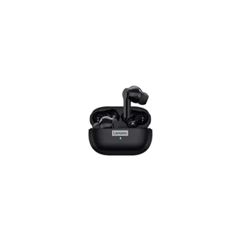 Lenovo LP1S TWS Su Geçirmez Tek Mikrofonlu Bluetooth 5.0 Silikonsuz Gürültü Önleyici Kablosuz Kulak İçi Bluetooth Kulaklık Siyah