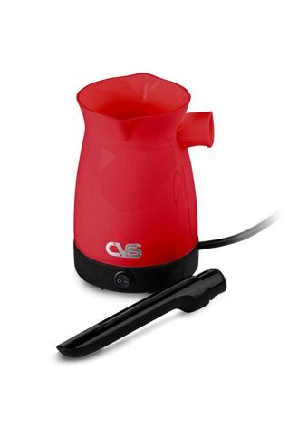Cvs DN-19817 Cappino 700 W 5 Fincan Kapasiteli Plastik Elektrikli Cezve Kırmızı