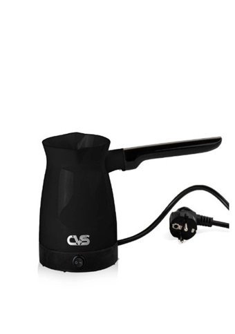 Cvs Cupping 700 W 5 Fincan Kapasiteli Plastik Elektrikli Cezve Siyah