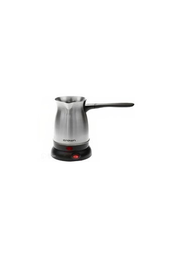 Crown Crw 7104 600 W 6 Fincan Kapasiteli Çelik Elektrikli Cezve İnox