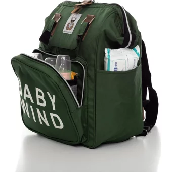 Papyon Baby Kids Su Geçirmez Fermuarlı Bebek Sırt Çantası Lacivert
