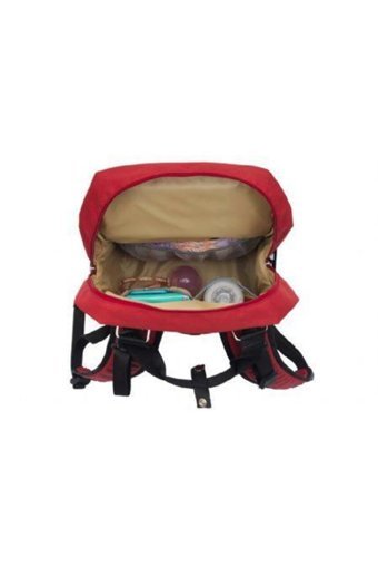 Babydola 4013 Cepli Polyester Bebek Sırt Çantası Kırmızı