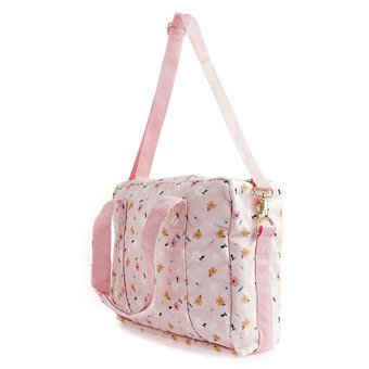 Baby Mom Bölmeli Bebek Kol Çantası Açık Pembe