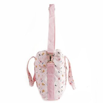 Baby Mom Bölmeli Bebek Kol Çantası Açık Pembe
