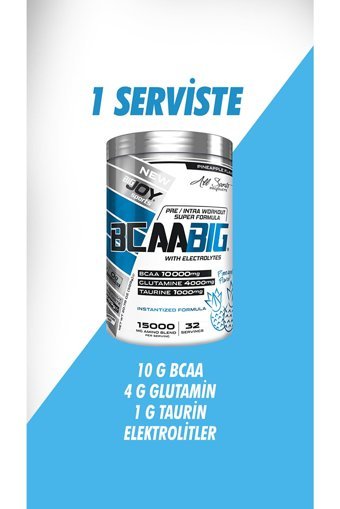 Bigjoy Sports Karpuz Aromalı Kompleks Glutamin BCAABig 589 gr Toz