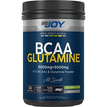 Bigjoy Sports Vişne Aromalı Glutamin BCAA 600 gr Toz