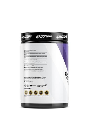 Grizzone Tropical Aromalı Glutamin BCAA 500 gr Toz
